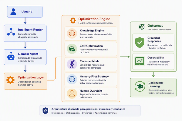 Visión general de la plataforma. Punto de entrada visual para entender la operabilidad de la plataforma.
